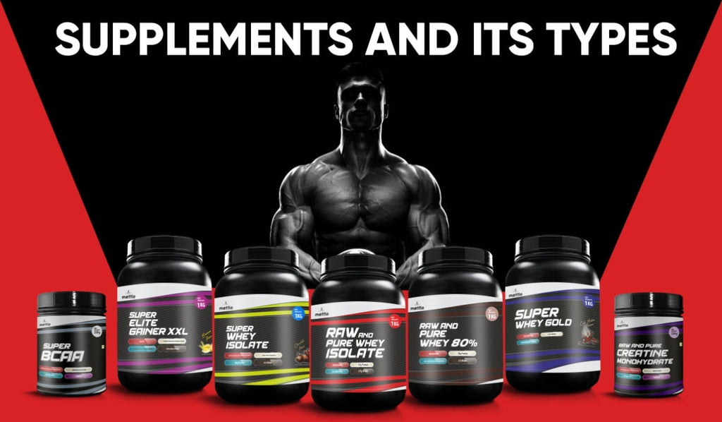 all types of bodybuilding supplements