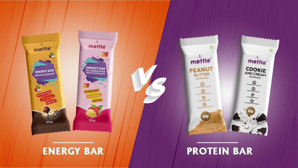 Protein Bars Vs Energy Bars Differences & Similarities GetMyMettle