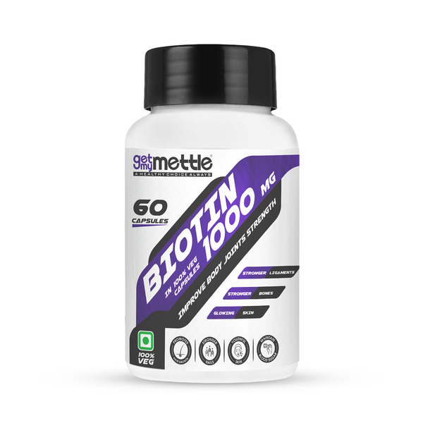 GetmyMettle Biotin 1000 mg