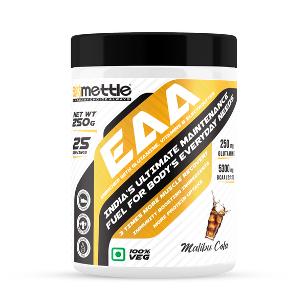 GetmyMettle EAA: Ultimate Maintenance Fuel Enriched with Glutamine, Vitamins, and Electrolytes
