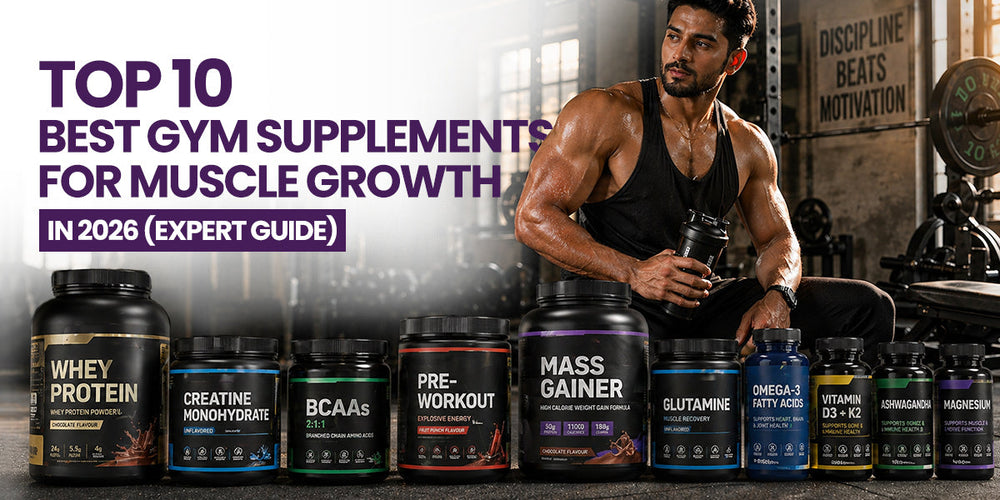 Top 10 Gym Supplements for Muscle Growth in 2026 Guide