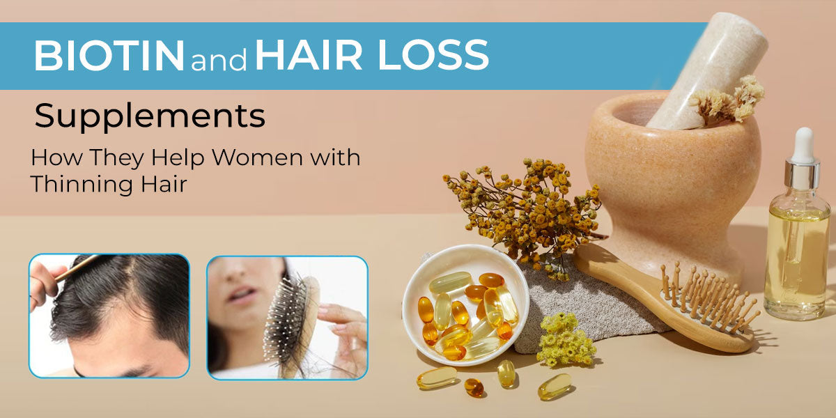 Biotin and Hair Loss Supplements: How They Help Women with Thinning Hair