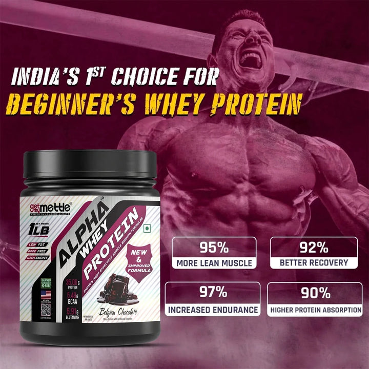 Alpha Whey Protein: Best Protein Powder for Beginners