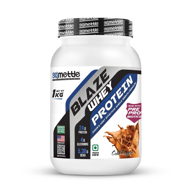 GetmyMettle Blaze Whey Protein  1 Kg