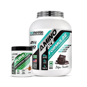 Amino ace 2kg + creatine 100gm (cola)