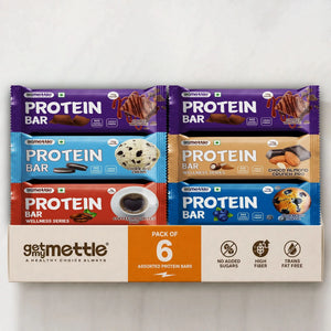 GetMyMettle | 30 Grams Protein Bar | Pack of 6