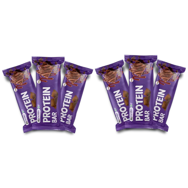 GetmyMettle Choco Brownie Protein Bar Pack of 6