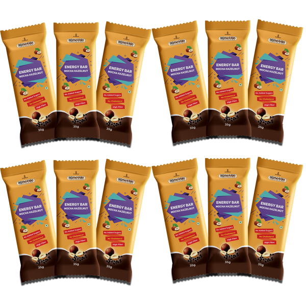 GetmyMettle Mocha Hazelnut Energy Bars
