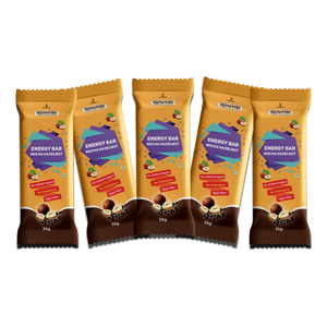 GetmyMettle Mocha Hazelnut Energy Bar Pack of 5
