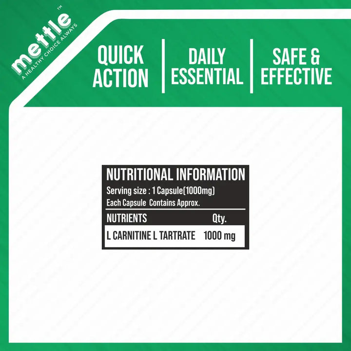 Mettle L Carnitine Mettle L Carnitine
