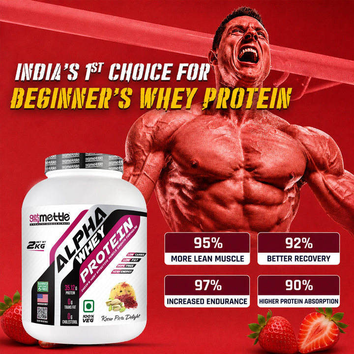 Alpha Whey Protein: Best Protein Powder for Beginners
