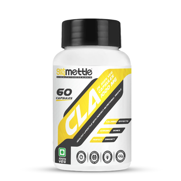 GetmyMettle CLA | In 100% Veg Capsules 1000 MG