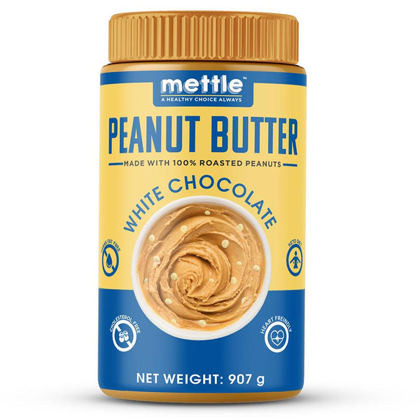 GetmyMettle Peanut Butter with white Chocolate.