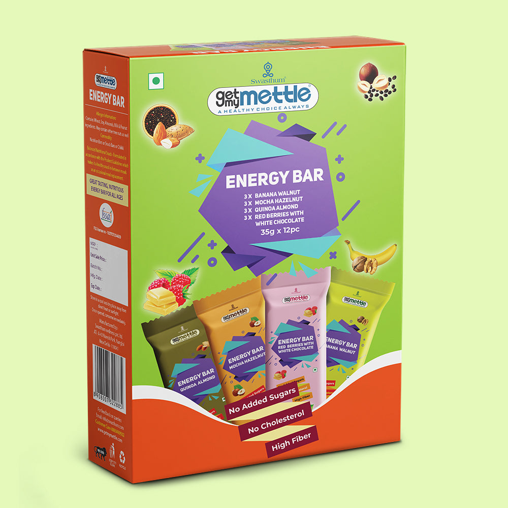 Mettle Assorted Energy Bar – Best protein bar in India| lovelocal.in